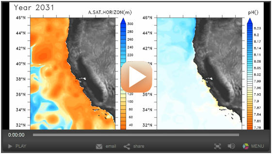 still of video about California acidification