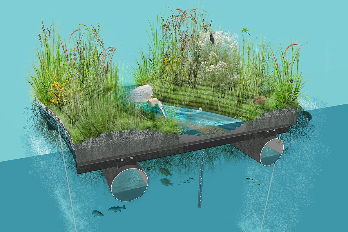 Renderings of aspects of National Aquarium's Waterfront Campus Plan | September 5, 2017