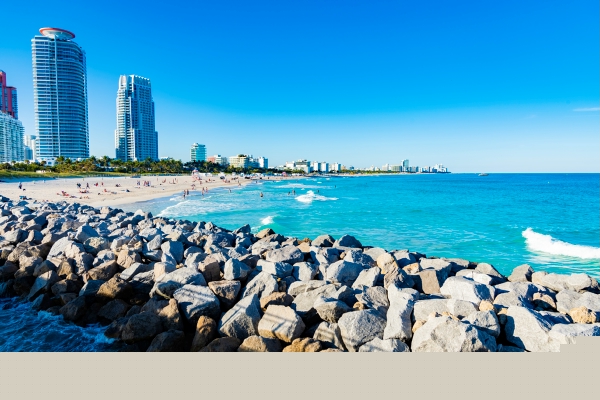 Miami, Florida coastline