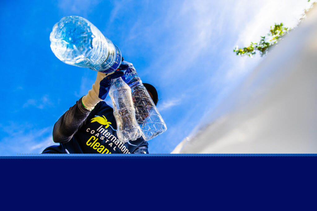 Volunteers take part in Ocean Conservancy's 2020 International Coastal Cleanup (ICC) in the Republic of Trinidad and Tobago.