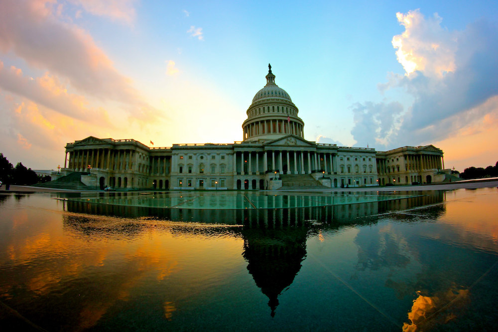 Capitol Building in the wake of a possible government shutdown
