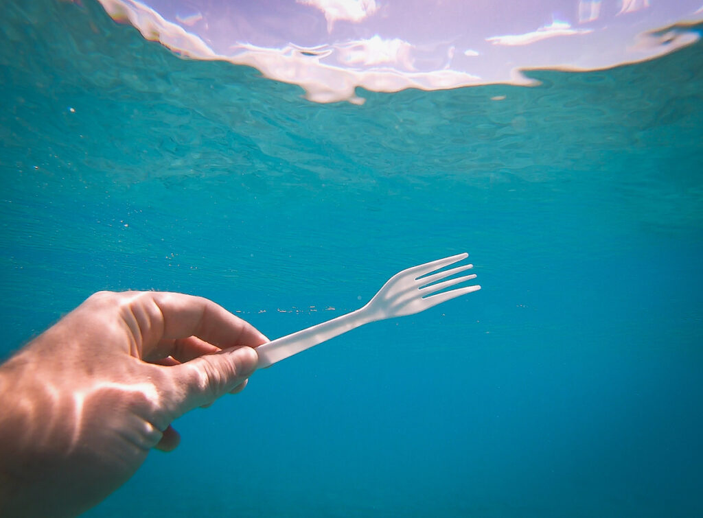 Plastic Waste in ocean